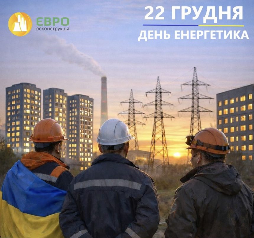ВІТАЄМО З ДНЕМ ЕНЕРГЕТИКА!
