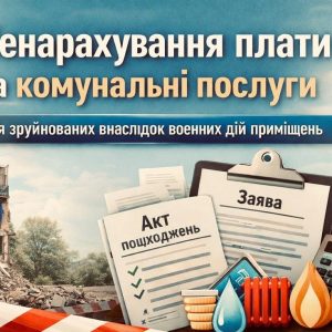 До уваги споживачів та управителів (співвласників) багатоквартирних будинків!